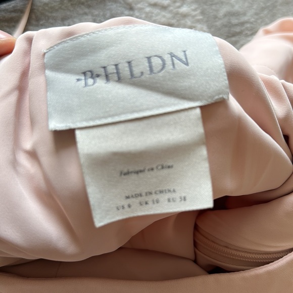 EUC Anthropologie BHLDN pink midi dress - Picture 5 of 6